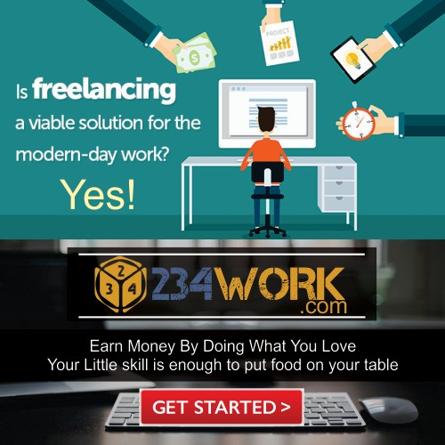 Find and Hire the Best Talents or Get Paid Selling Services on 234work