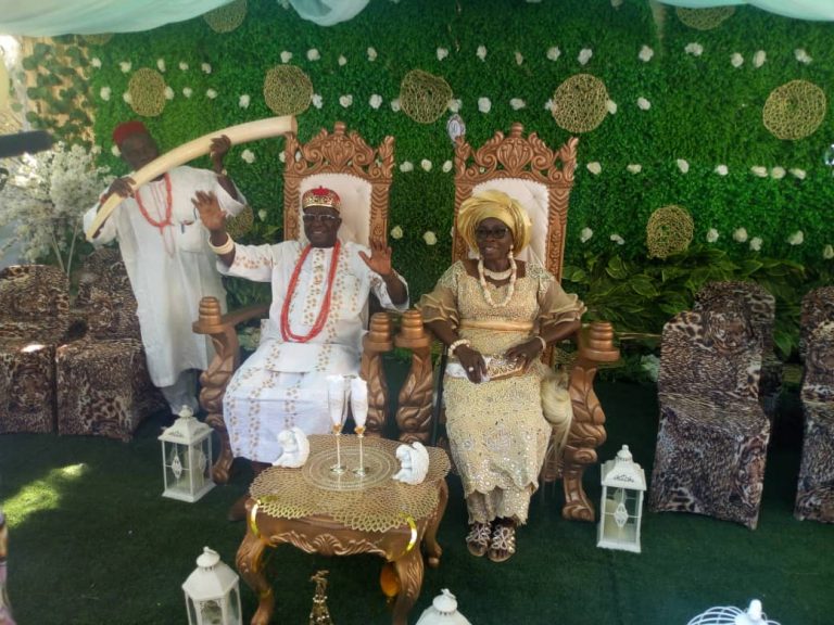Igwe Ekpe Of Enugwu-Ukwu Marks 50th Wedding Anniversary